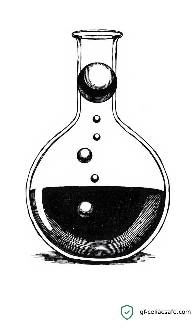 Microscopic illustration of exosomes as tiny vesicles traveling between gut cells