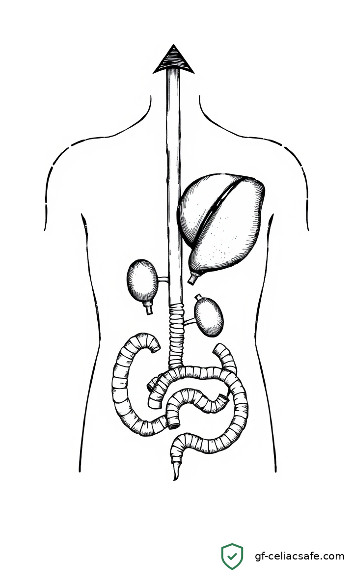 Medical research concept showing organ transplant risk assessment