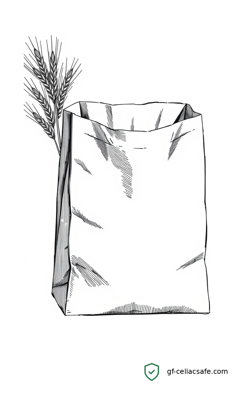 Empty reusable grocery bags on a kitchen counter, representing the financial barriers to maintaining a strict gluten-free diet