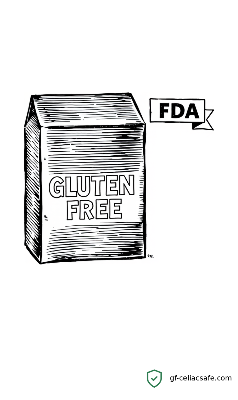 Close-up of food packaging labels on grocery store shelves showing allergen disclosure statements