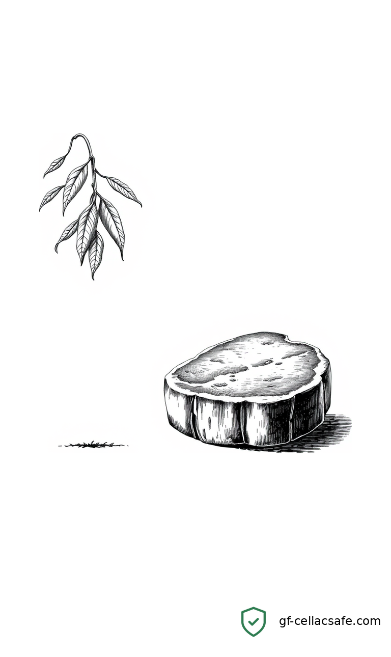 Fork and knife beside a mix of plant foods and animal protein, representing contrasting dietary choices