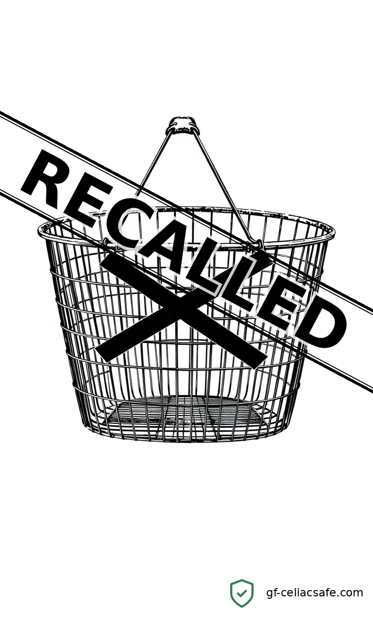 Bag of Momchipz Veggie Chips with a recall warning